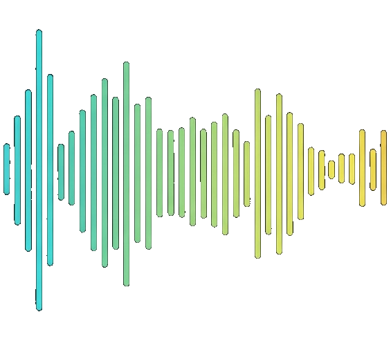 Tapestry AI soundwave visual